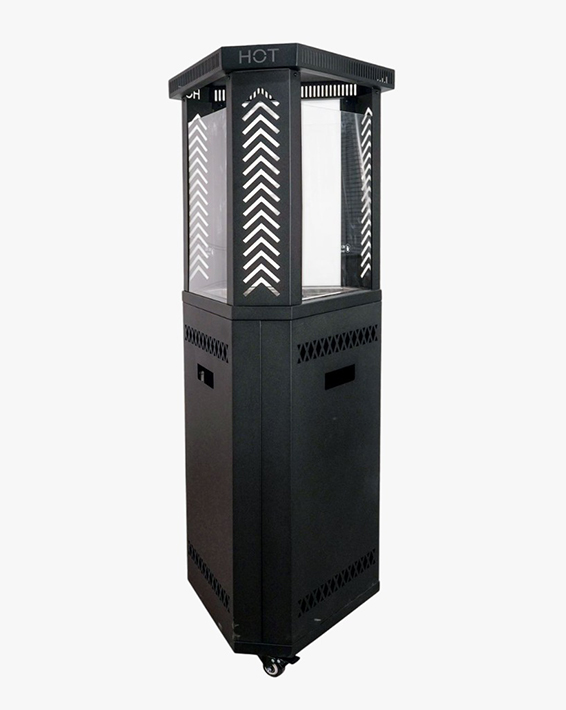 TRIANGLE CLUB FIRE PIT HEATERS